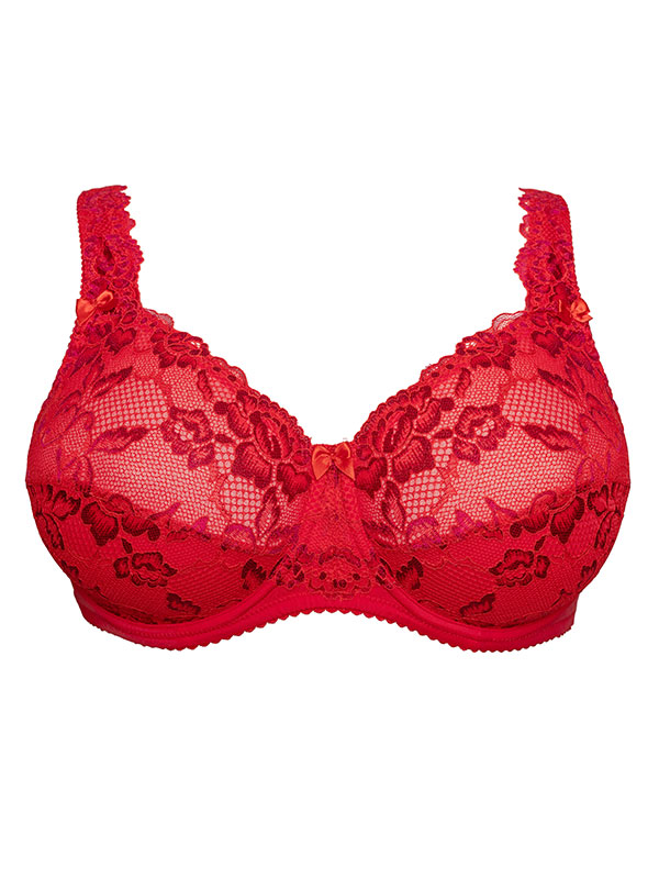 BEATE LUXURY FULL LACE - Plus Size BH med bygel fra Plaisir