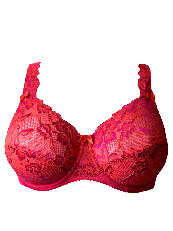 BEATE LUXURY FULL LACE - Plus Size BH med bygel fra Plaisir