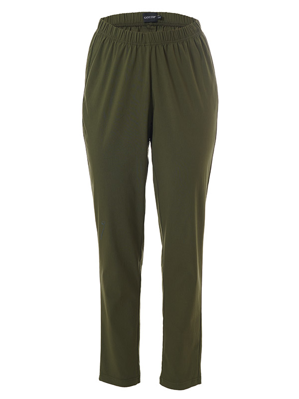 CLARA - Plus Size Byxor fra Gozzip