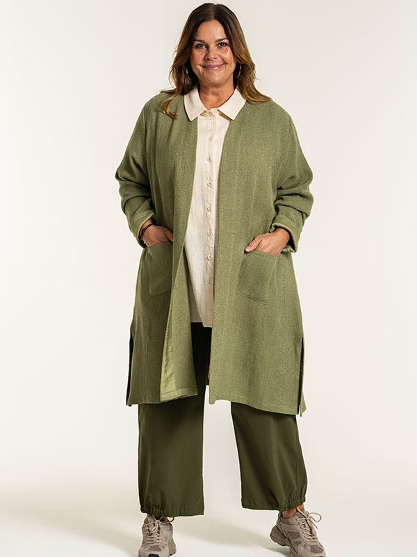 CLARA - Plus Size Byxor fra Gozzip