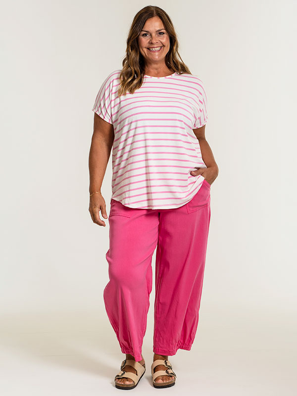 CLARA - Plus Size Byxor fra Gozzip