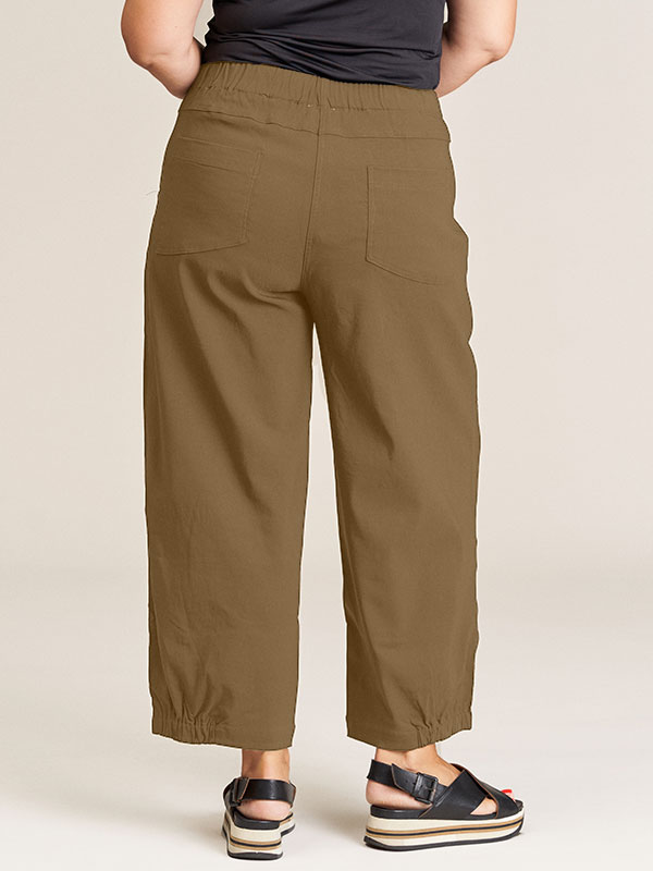 CLARA - Plus Size Byxor fra Gozzip