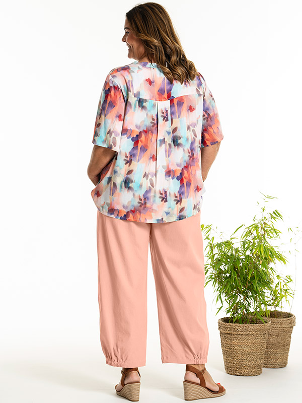 CLARA - Plus Size Byxor fra Gozzip