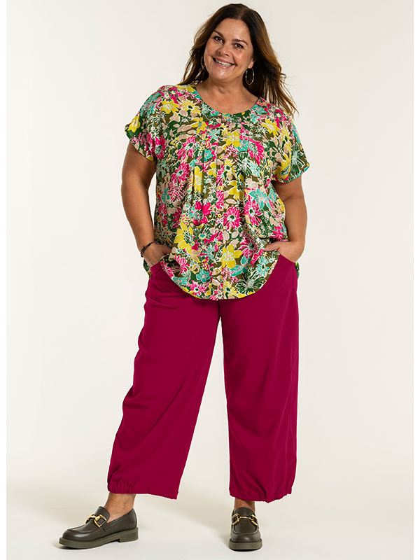 CLARA - Plus Size Byxor fra Gozzip