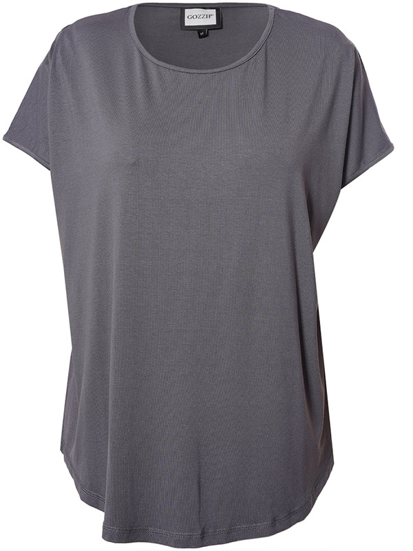 GITTE - Plus Size T-shirt fra Gozzip