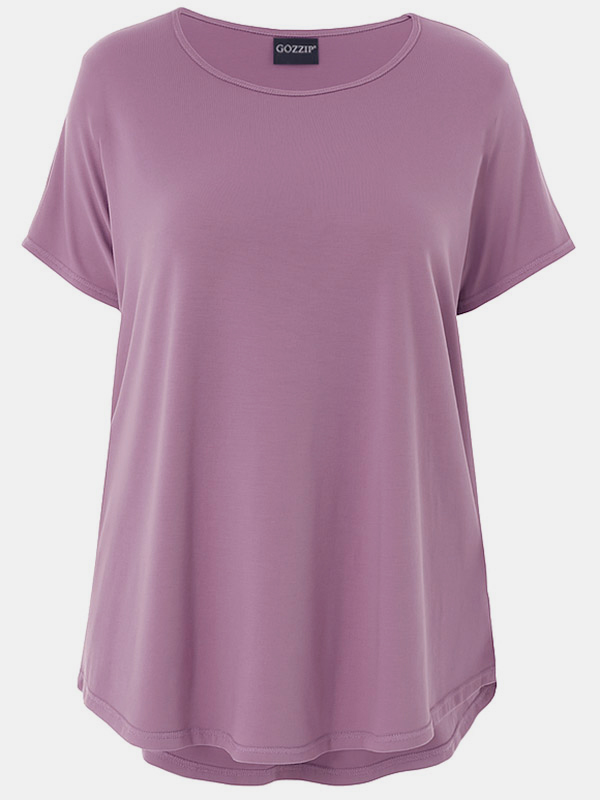 GITTE - Plus Size T-shirt fra Gozzip