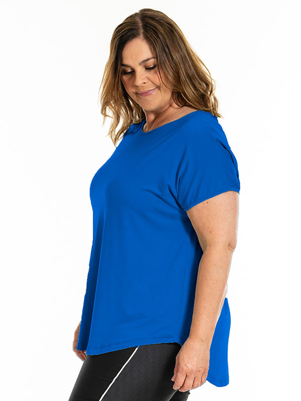 GITTE - Plus Size T-shirt fra Gozzip