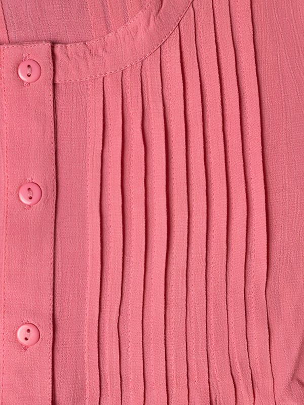 JOHANNE - Viskostunika i rosa med fickor fra Gozzip