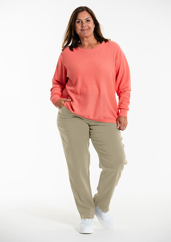 CLARA - Plus Size Byxor fra Gozzip