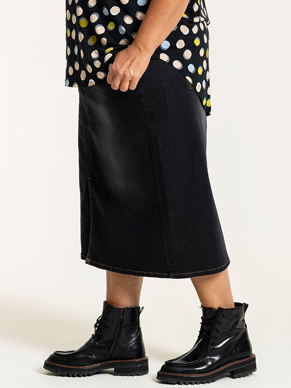 ALENA - Plus Size Kjol fra Gozzip