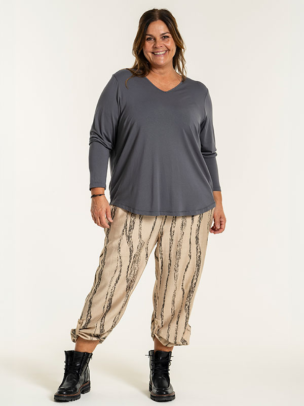 GITTE - Plus Size Blus fra Gozzip