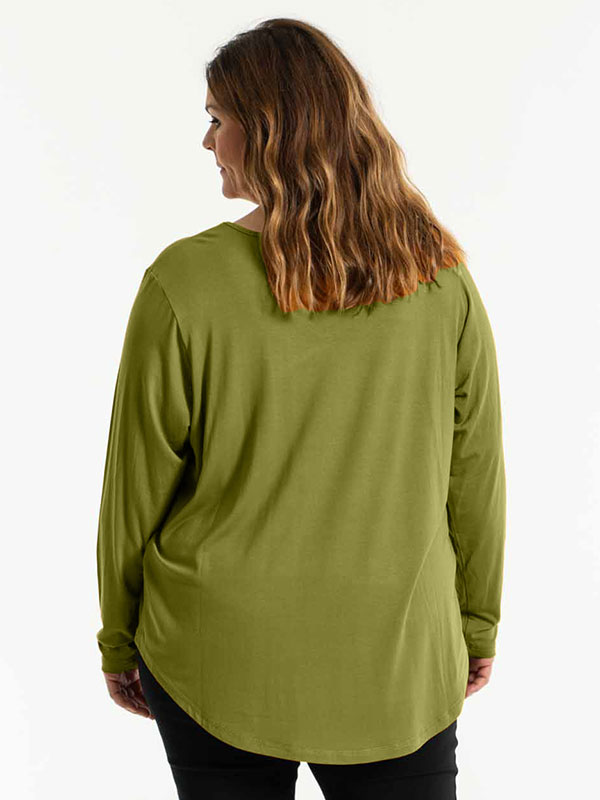 GITTE - Plus Size Blus fra Gozzip