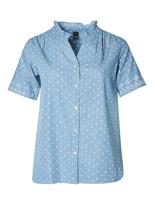 ADCARMEN - Plus Size Blus fra Adia