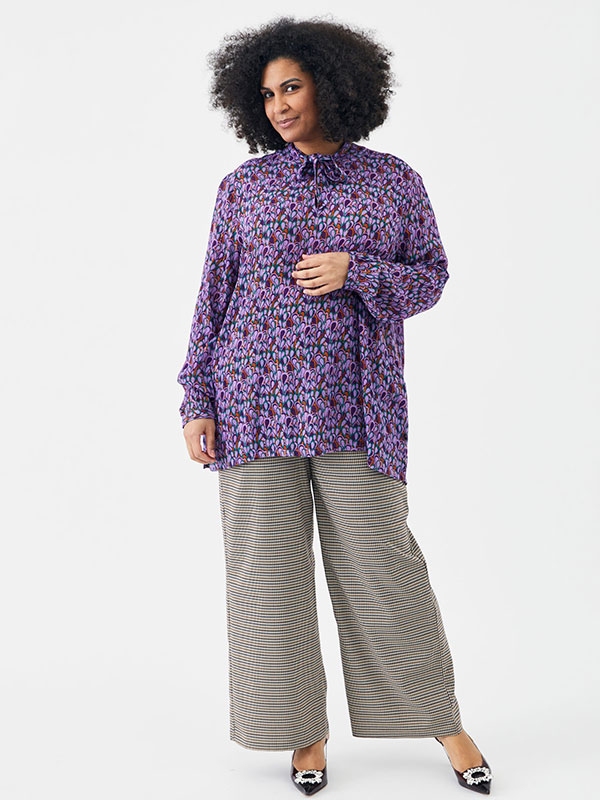 DAGNY - Plus Size Blus fra Adia