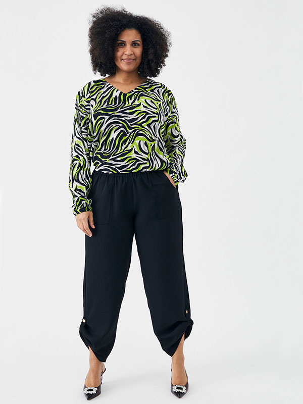 EJA - Plus Size Byxor fra Adia