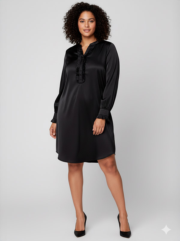 ADELEANOR - Plus Size Klänning fra Adia