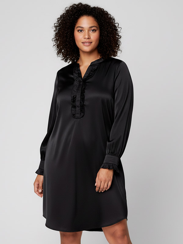 ADELEANOR - Plus Size Klänning fra Adia