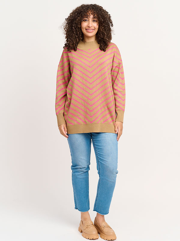ADEVELYN - Plus Size Blus fra Adia