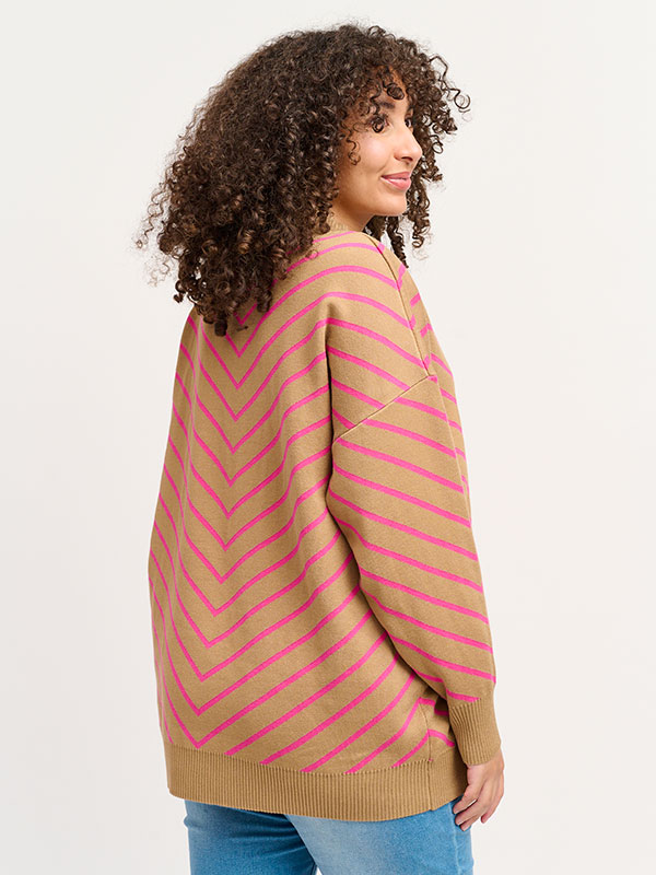 ADEVELYN - Plus Size Blus fra Adia