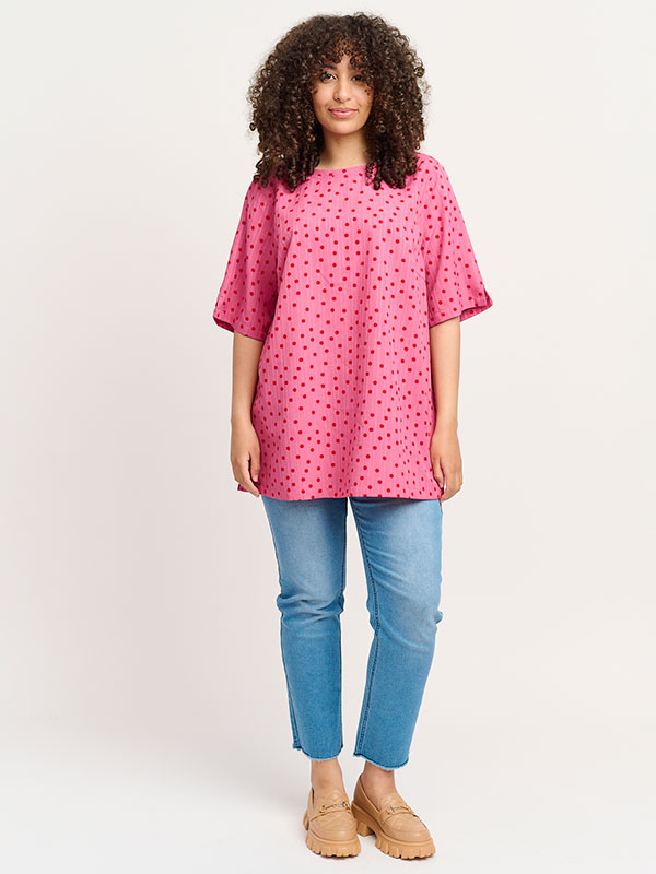 ADEVI - Plus Size Blus fra Adia