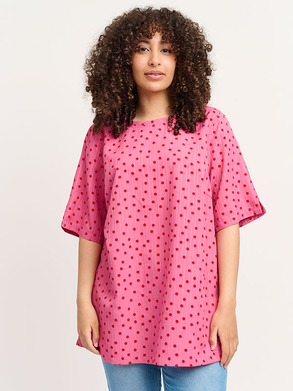 ADEVI - Plus Size Blus fra Adia