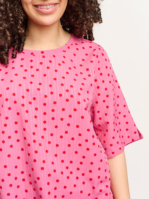 ADEVI - Plus Size Blus fra Adia
