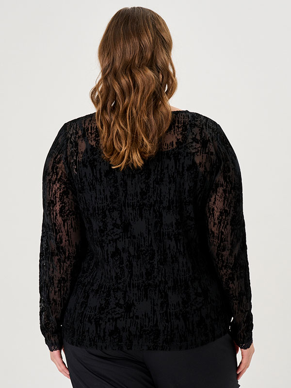 ADGERSMI - Plus Size Blus fra Adia