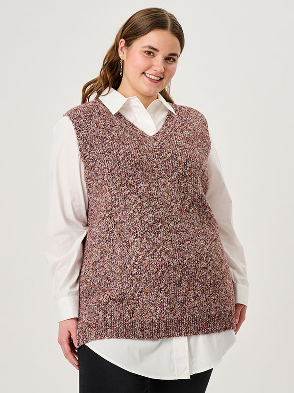 ADGISELE - Plus Size Väst fra Adia