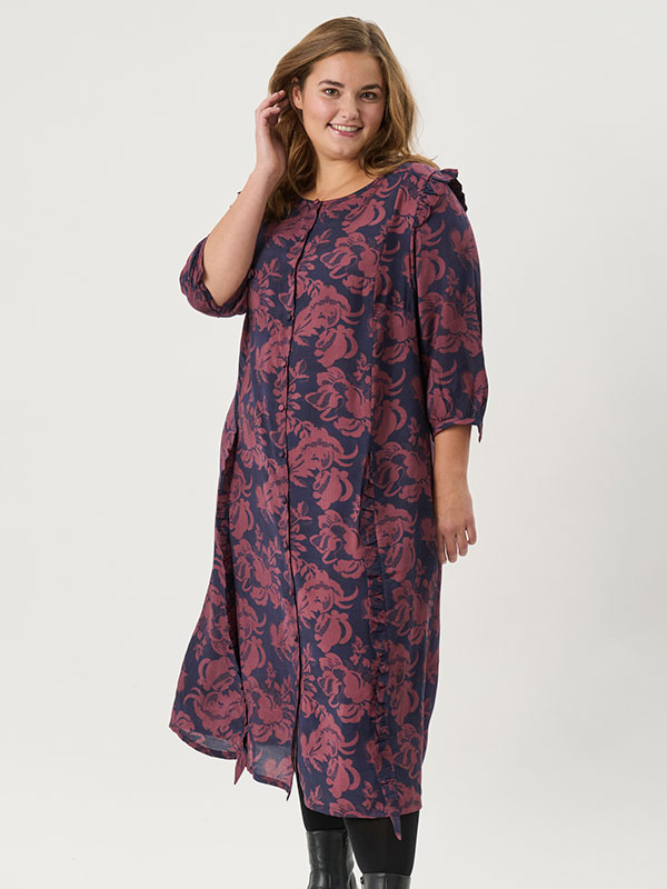 ADRACHEL - Plus Size Klänning fra Adia