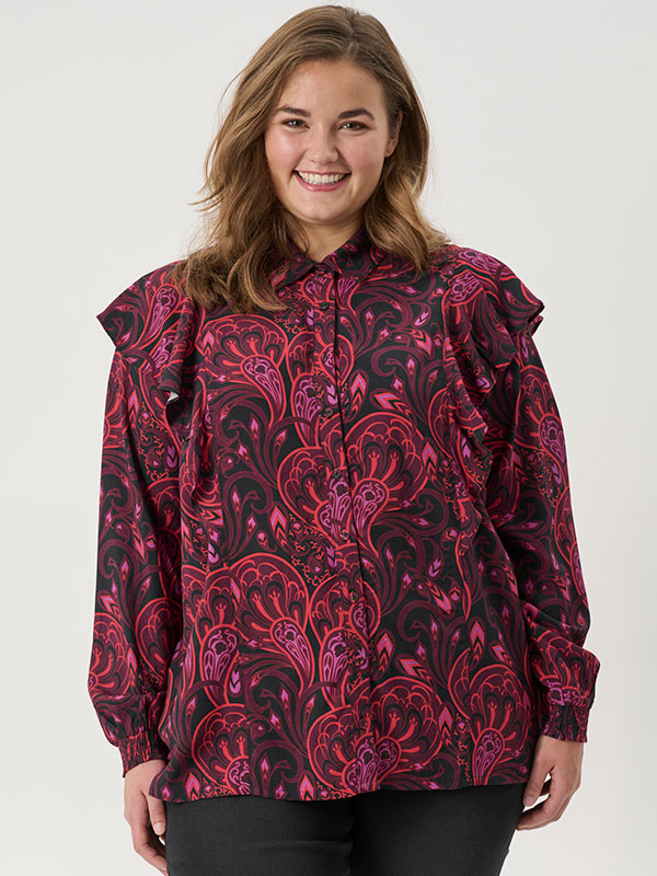 ADRIKKE - Plus Size Blus fra Adia