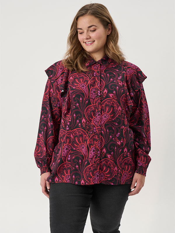 ADRIKKE - Plus Size Blus fra Adia