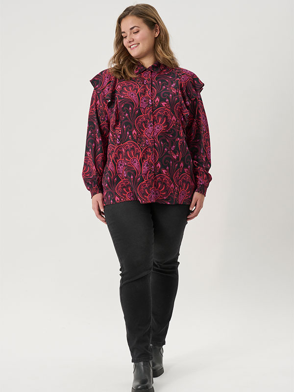 ADRIKKE - Plus Size Blus fra Adia