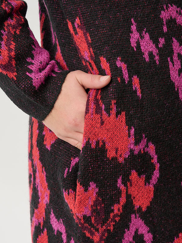 ADROSALINDA - Plus Size Kofta fra Adia