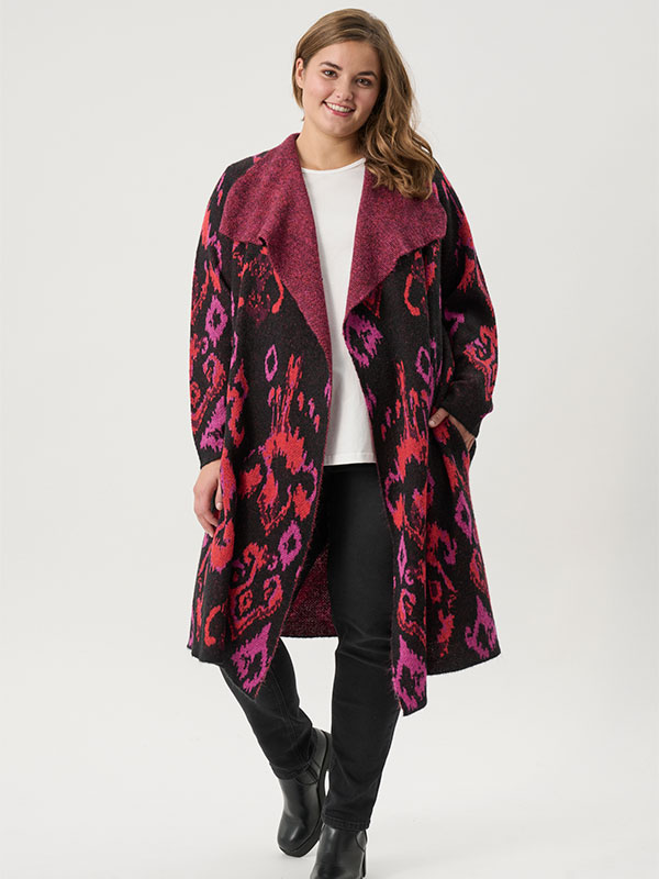 ADROSALINDA - Plus Size Kofta fra Adia