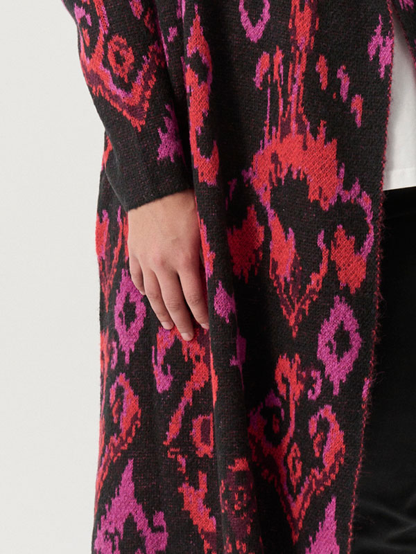 ADROSALINDA - Plus Size Kofta fra Adia