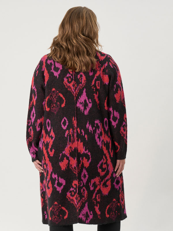 ADROSALINDA - Plus Size Kofta fra Adia