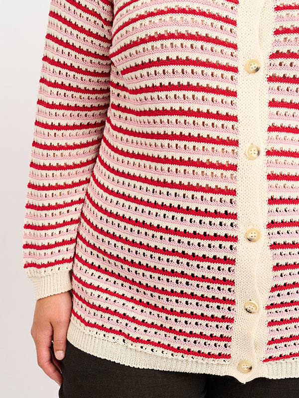 ADVENUS - Plus Size Kofta fra Adia