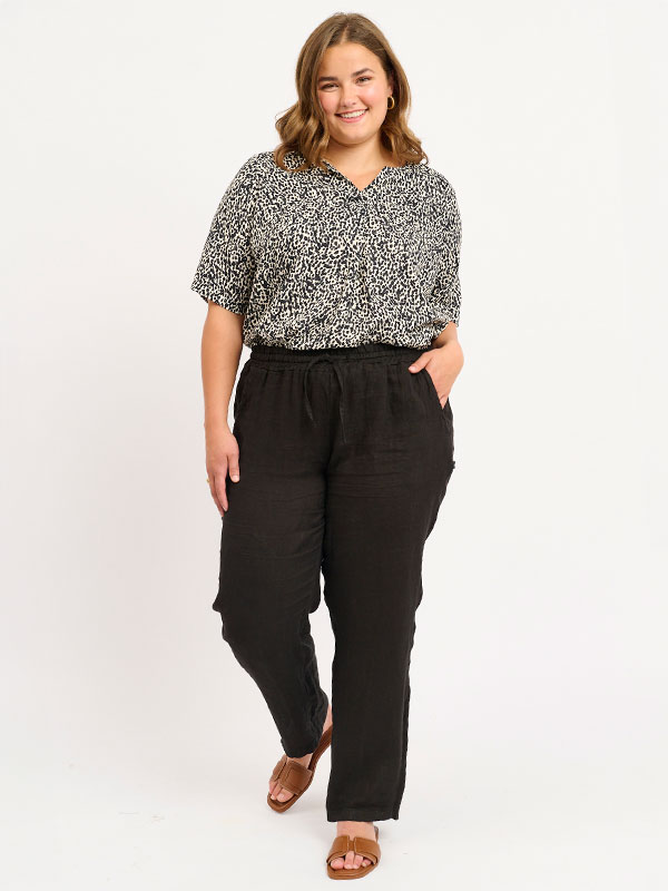 ADVERDA - Plus Size Byxor fra Adia