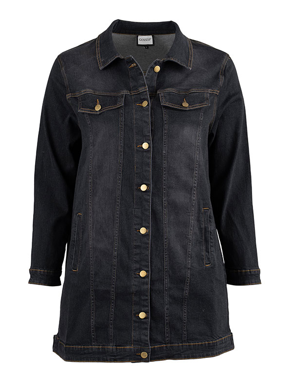 AMELA - Plus Size Jacka fra Gozzip