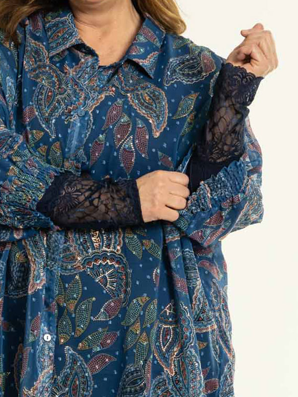 EMIRA - Plus Size Blus fra Gozzip