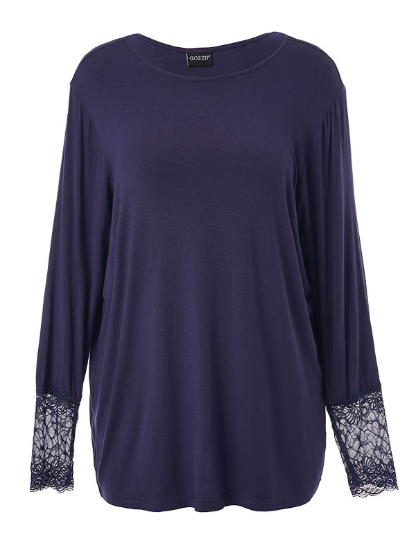 EMIRA - Plus Size Blus fra Gozzip