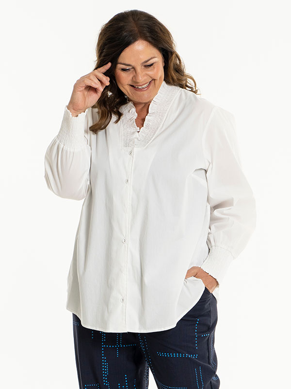 ASMA - Plus Size Skjorta fra Gozzip