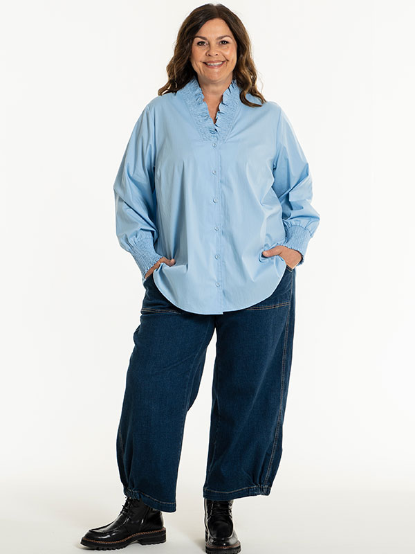 ASMA - Plus Size Skjorta fra Gozzip