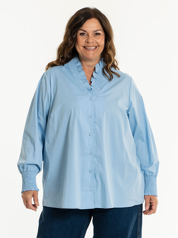 ASMA - Plus Size Skjorta fra Gozzip