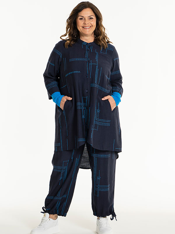 AUGUSTA - Plus Size Byxor fra Gozzip
