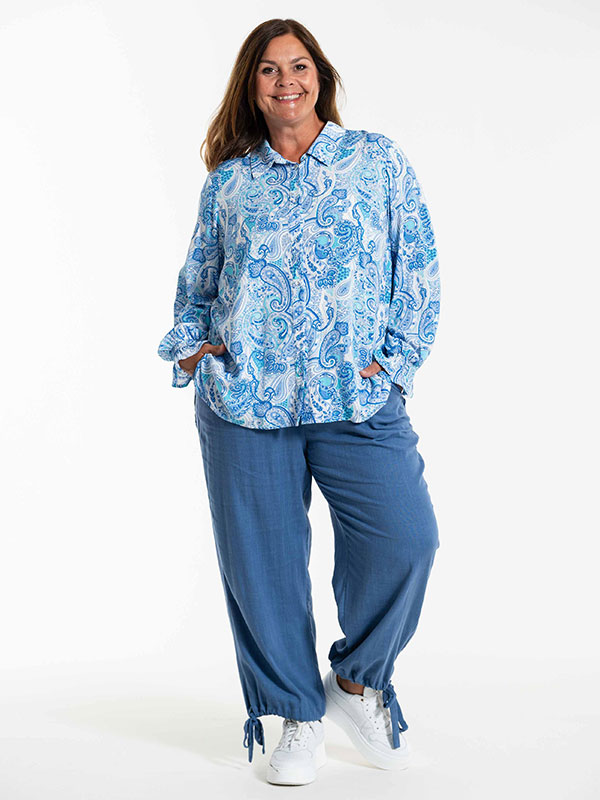 ANNAMAY - Plus Size Skjorta fra Gozzip