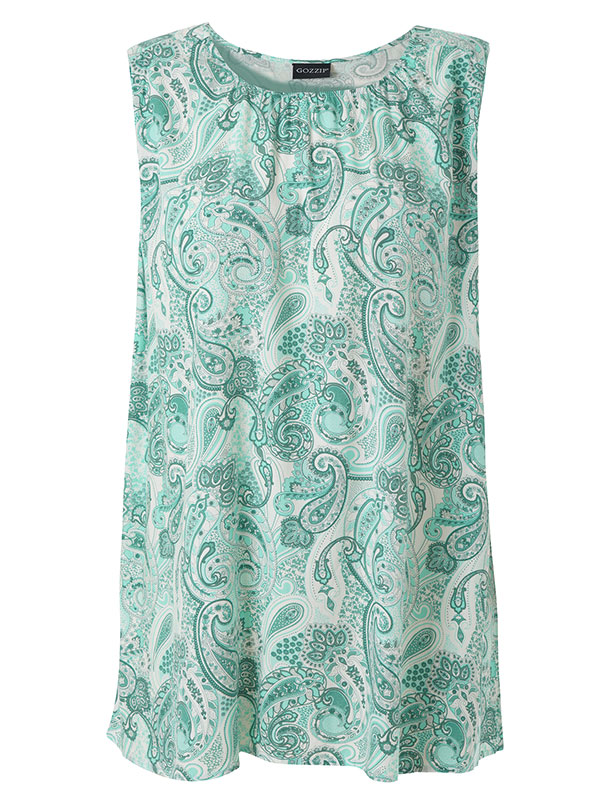 BEATA - Plus Size Top fra Gozzip