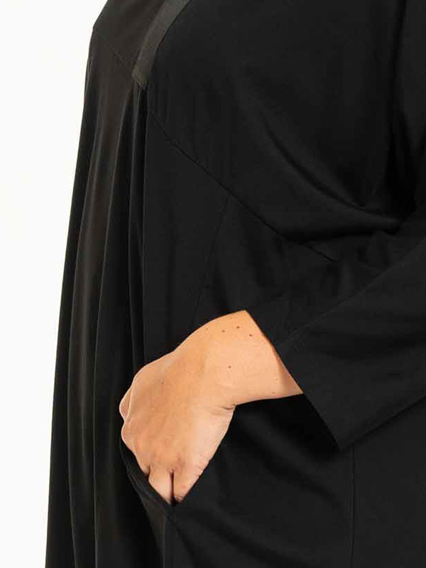 CANDRA - Plus Size Tunika fra Gozzip Black