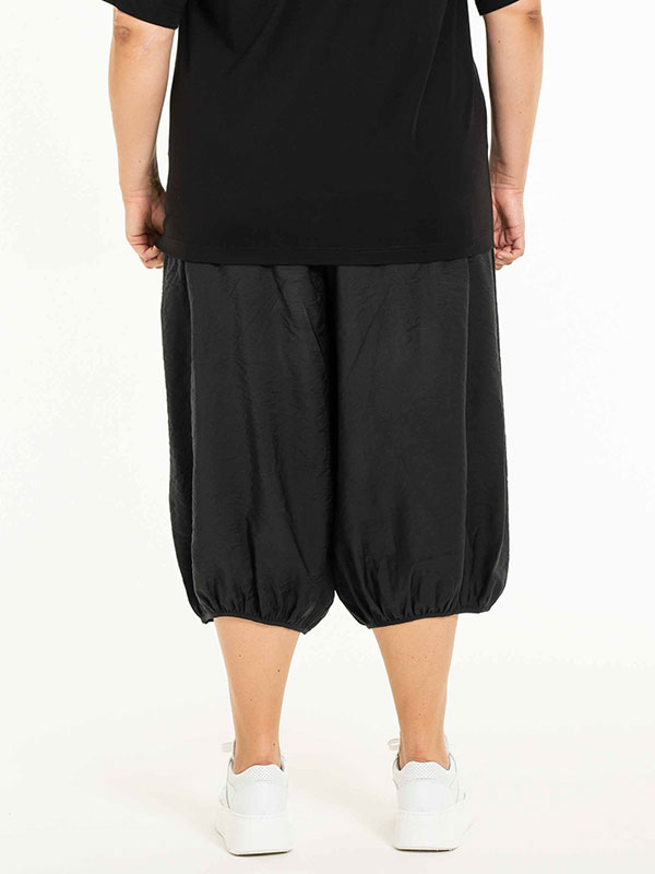 CRISTEL - Plus Size Byxor fra Gozzip Black