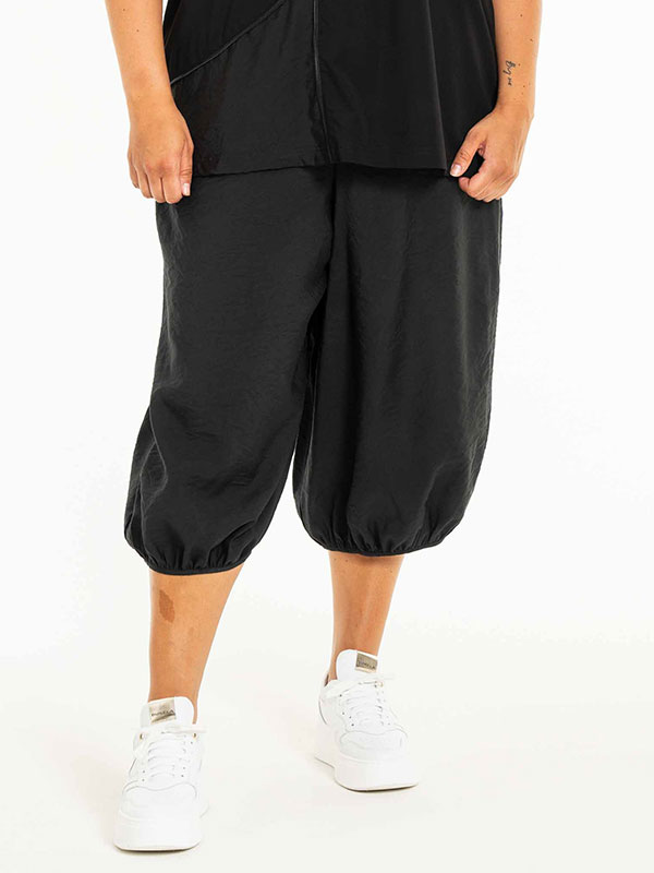 CRISTEL - Plus Size Byxor fra Gozzip Black